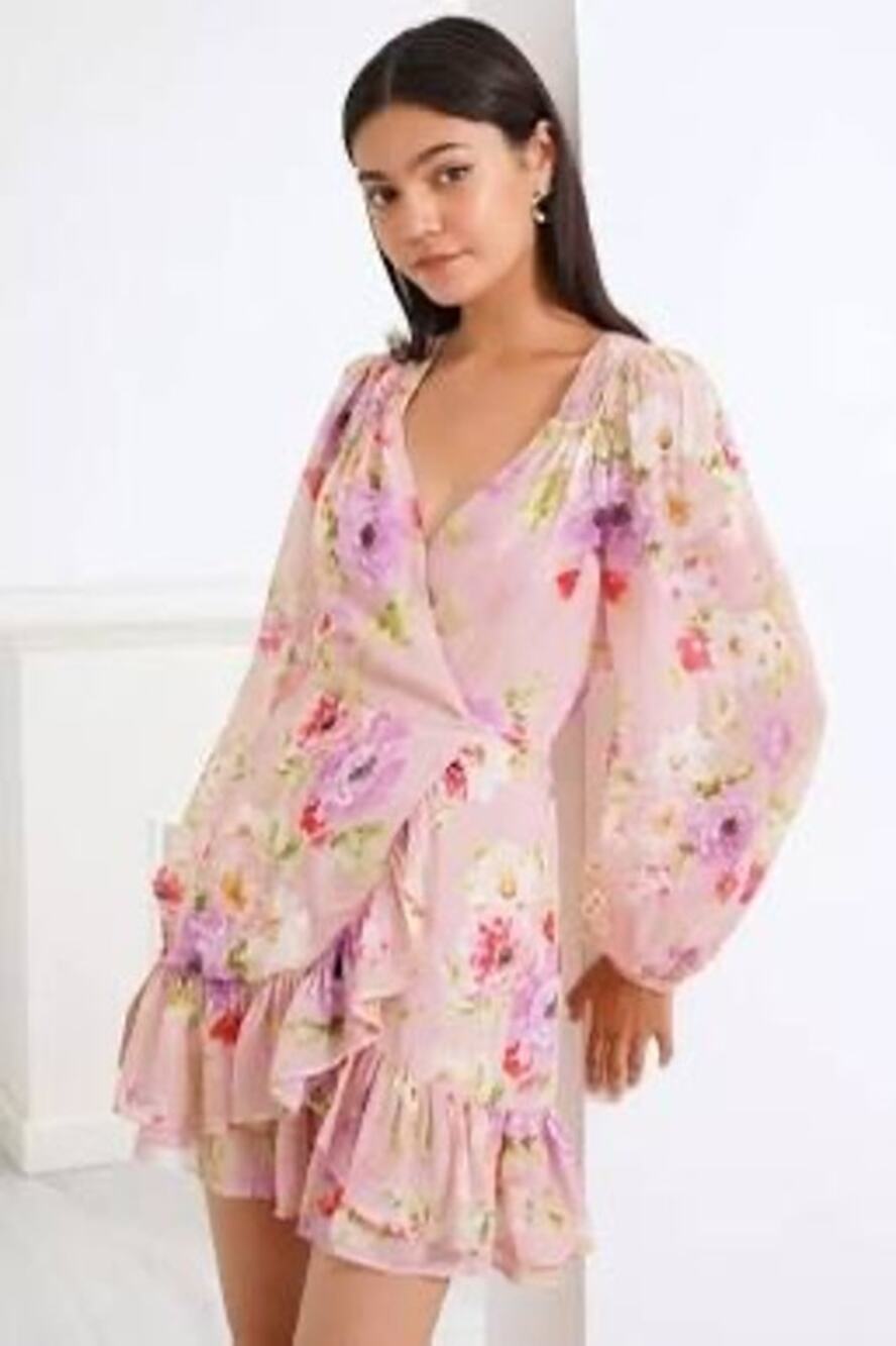 Yumi Kim Gwen Dress Miami Magic Blush Pink Size M‎ NWT Coquette Feminine